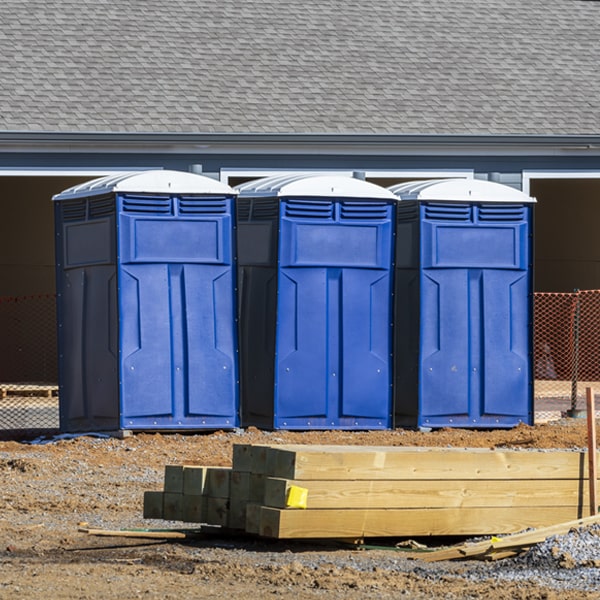 are there any restrictions on what items can be disposed of in the porta potties in Wautoma